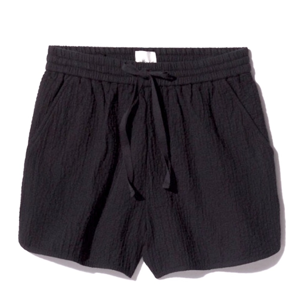 Wilfred Free Black Cotton Sail Shorts XXS - Picture 1 of 8